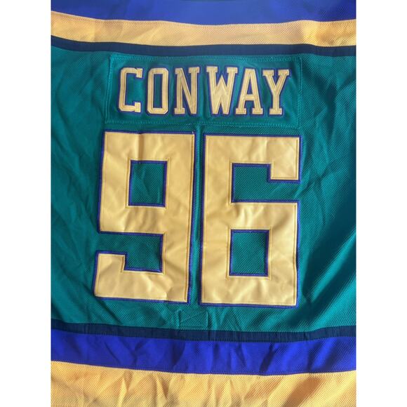 Men’s Adult D-5 Mighty Ducks Hockey Jersey #96 Charlie Conway Size Medium - Picture 8 of 9